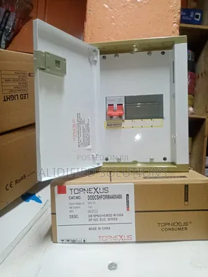 4way Consumer Unit<>Distribution Board With Double Pole