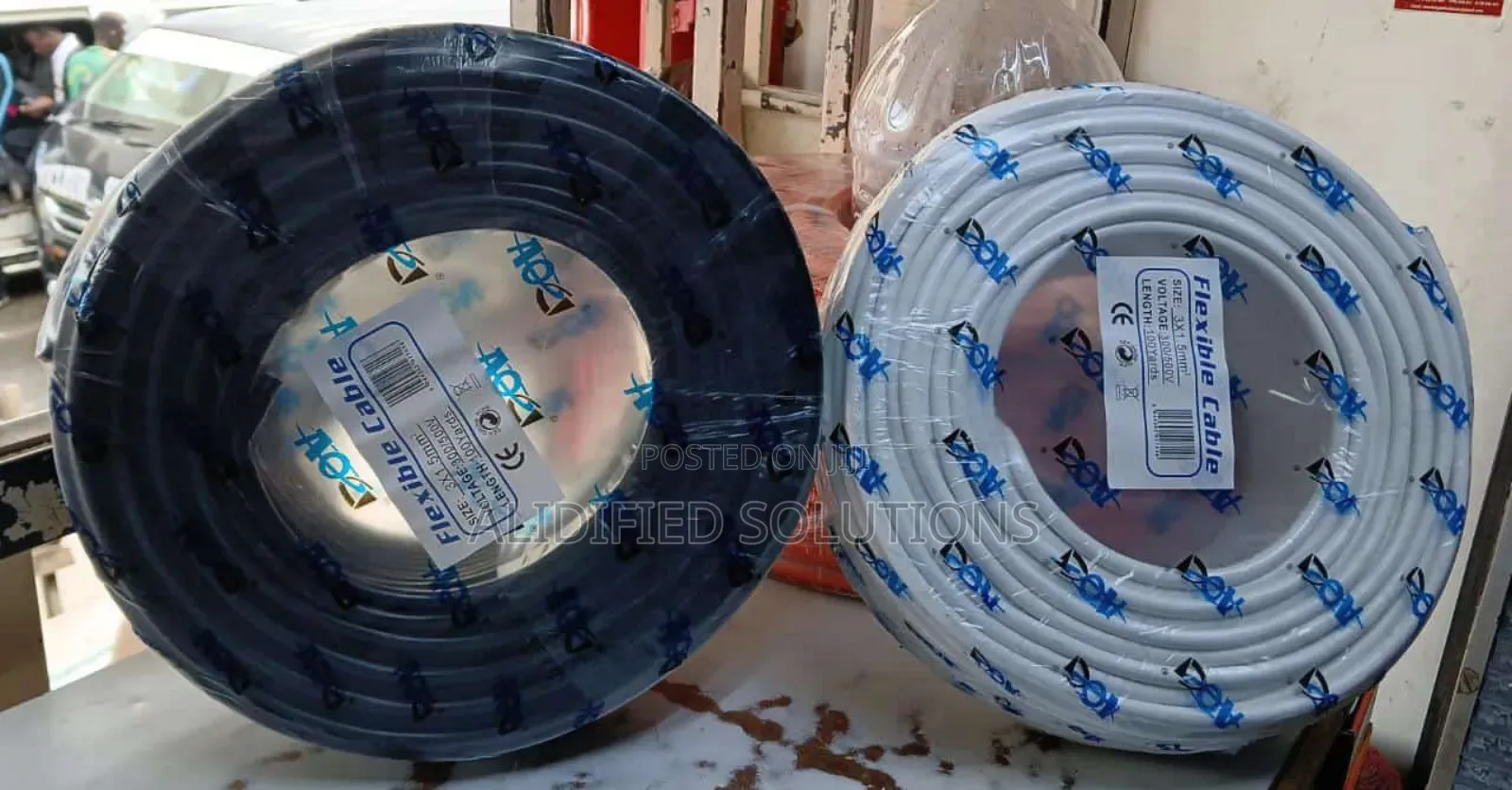 1.5 Flex Cable<>3 Core Flex Cable