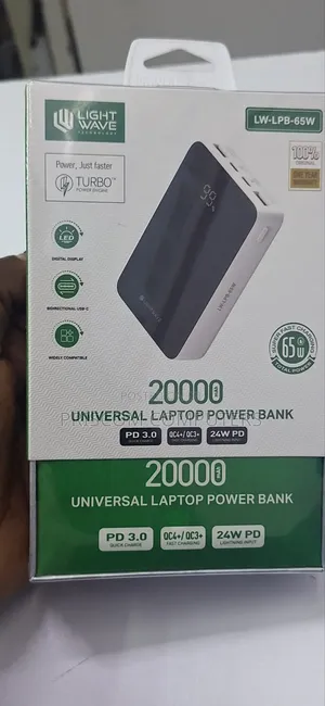 Lightwave Laptop Computer Power Bank - Superfast Charger