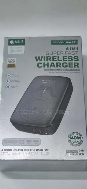 140W Lightwave Wireless Charger for Laptops Mobilephones