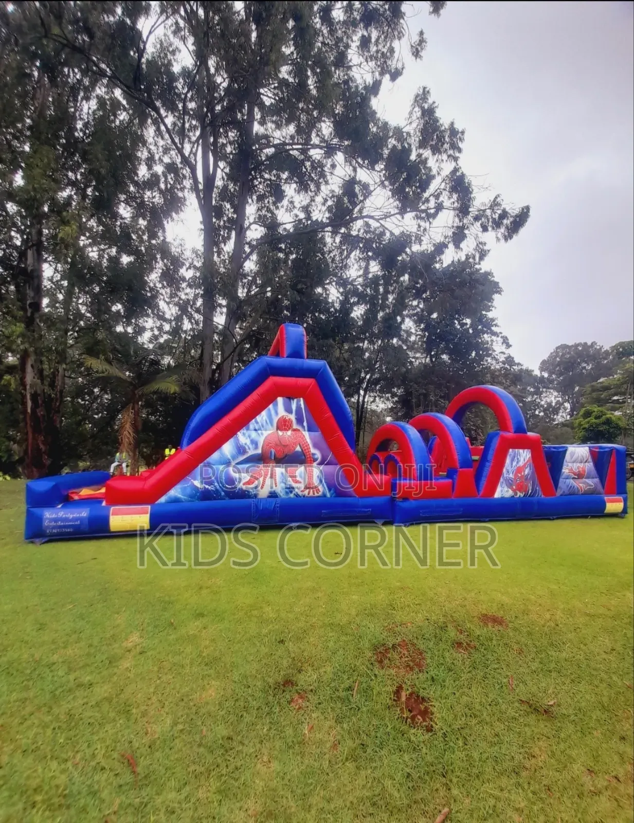 Spiderman Obstacle Courses