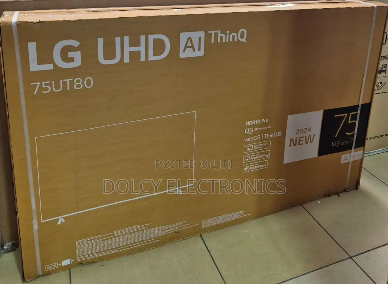 75 Inch LG Uhd Ai Ut80 Smart TV 2024