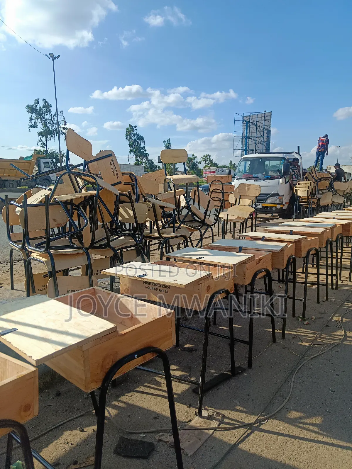 Lockers and Chairs ,