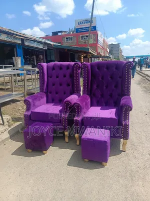 2 Pedicure Seats Or King Chairs And 2 Stools