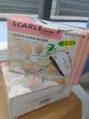 Scarlett Hand Mixer 7 Speed