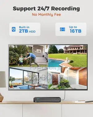 Reolink 8ch 5mp Poe Home Security Camera System