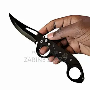 Foldable Stainless Steel Pocket Knife for Camping