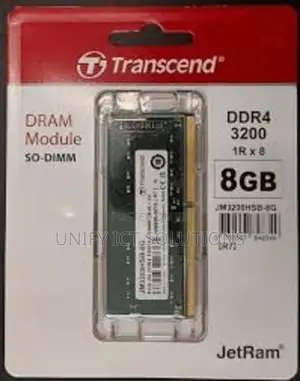Transcend 8GB DDR4 2666mhz Laptop RAM