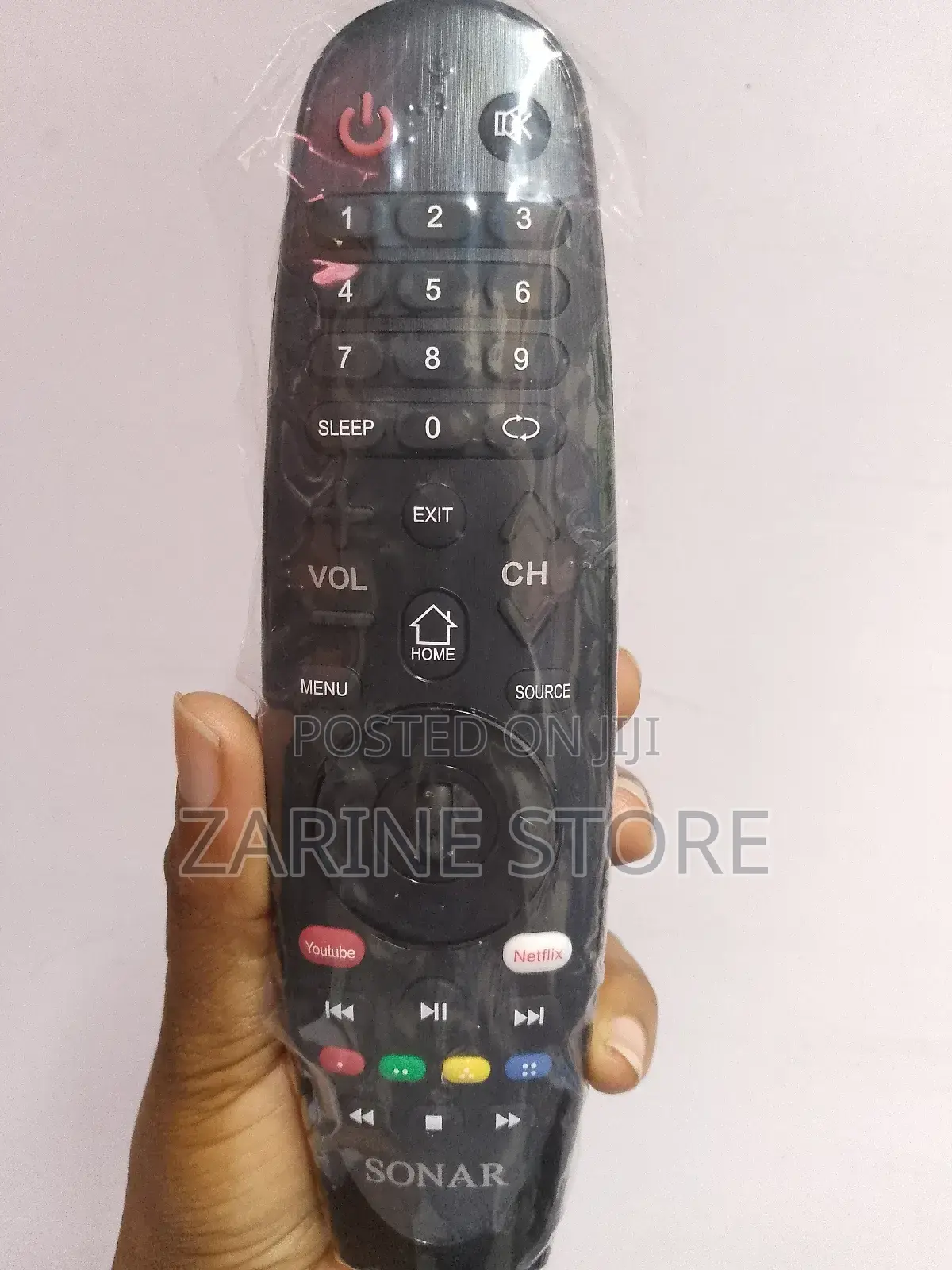 Sonar Remote Control With Youtube and Netflix Button