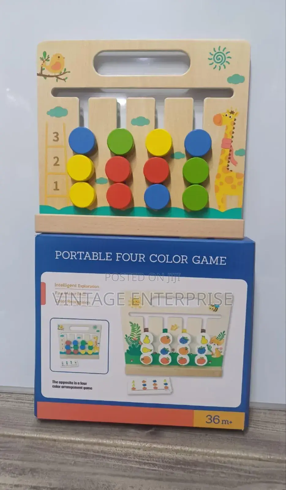 *Wooden Logic Game