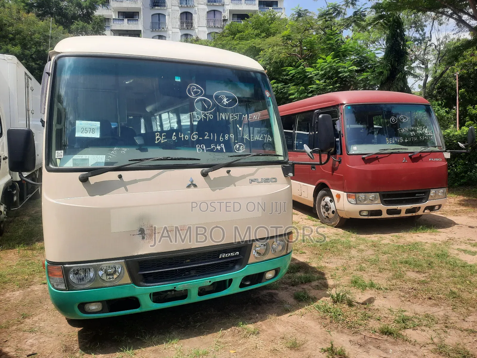 Mitsubishi Fuso Rosa 2018 White