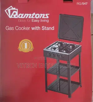 Ramtons Standing Cooker With Shelves