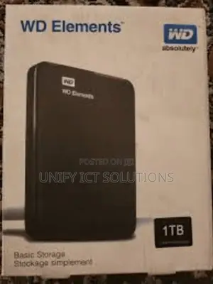 WD Element 1TB External Hard Drive