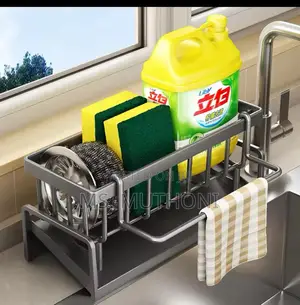 Multifunctional Sink Sponge Detergent Storage Rack*
