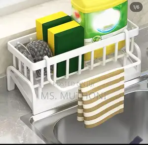 Multifunctional Sink Sponge Detergent Storage Rack*