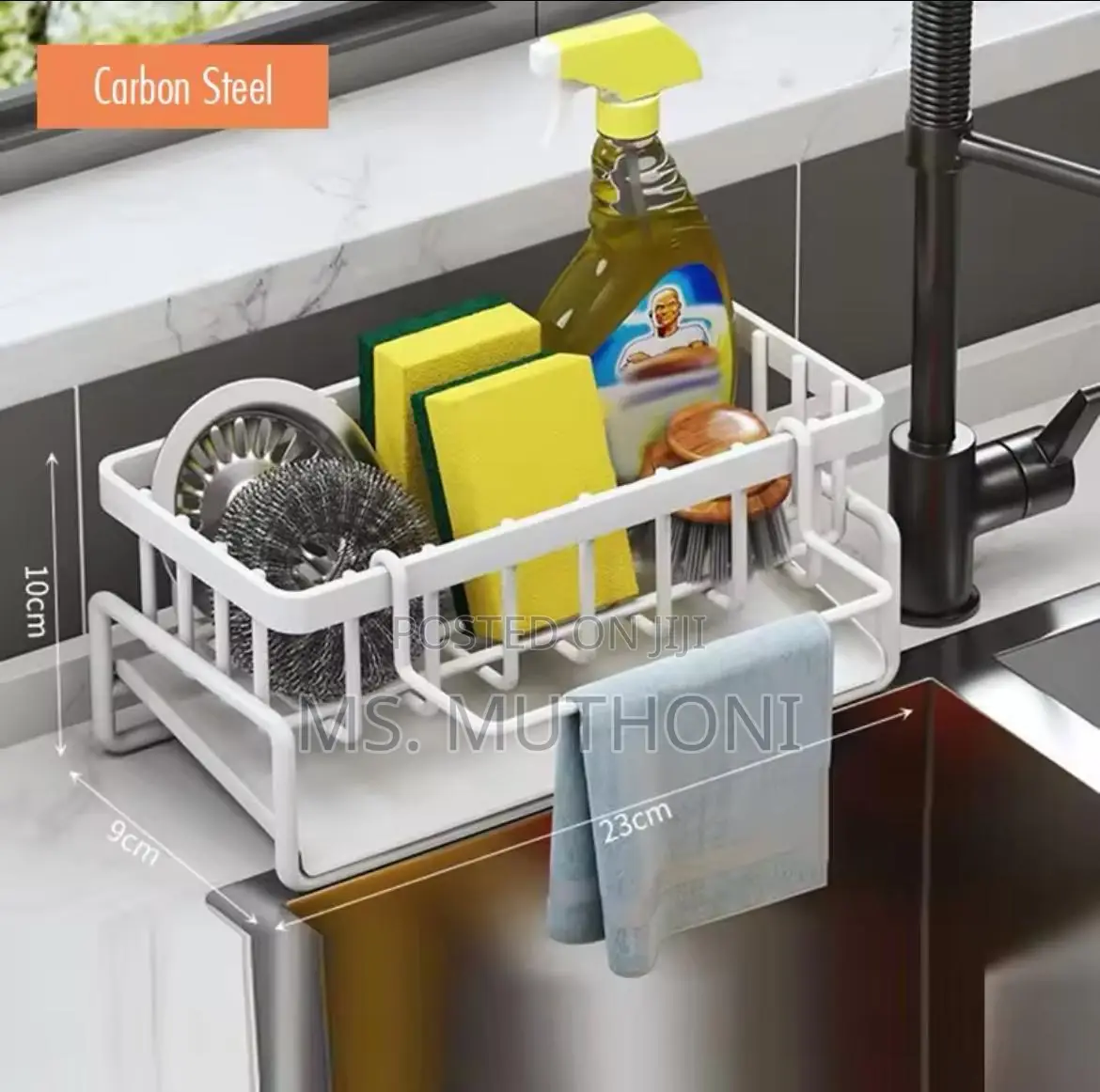 Multifunctional Sink Sponge Detergent Storage Rack*