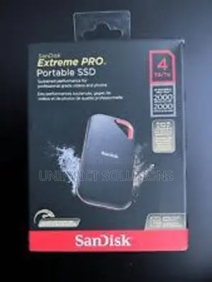 Sandisk E61 Extreme Portable External SSD V2 4tb
