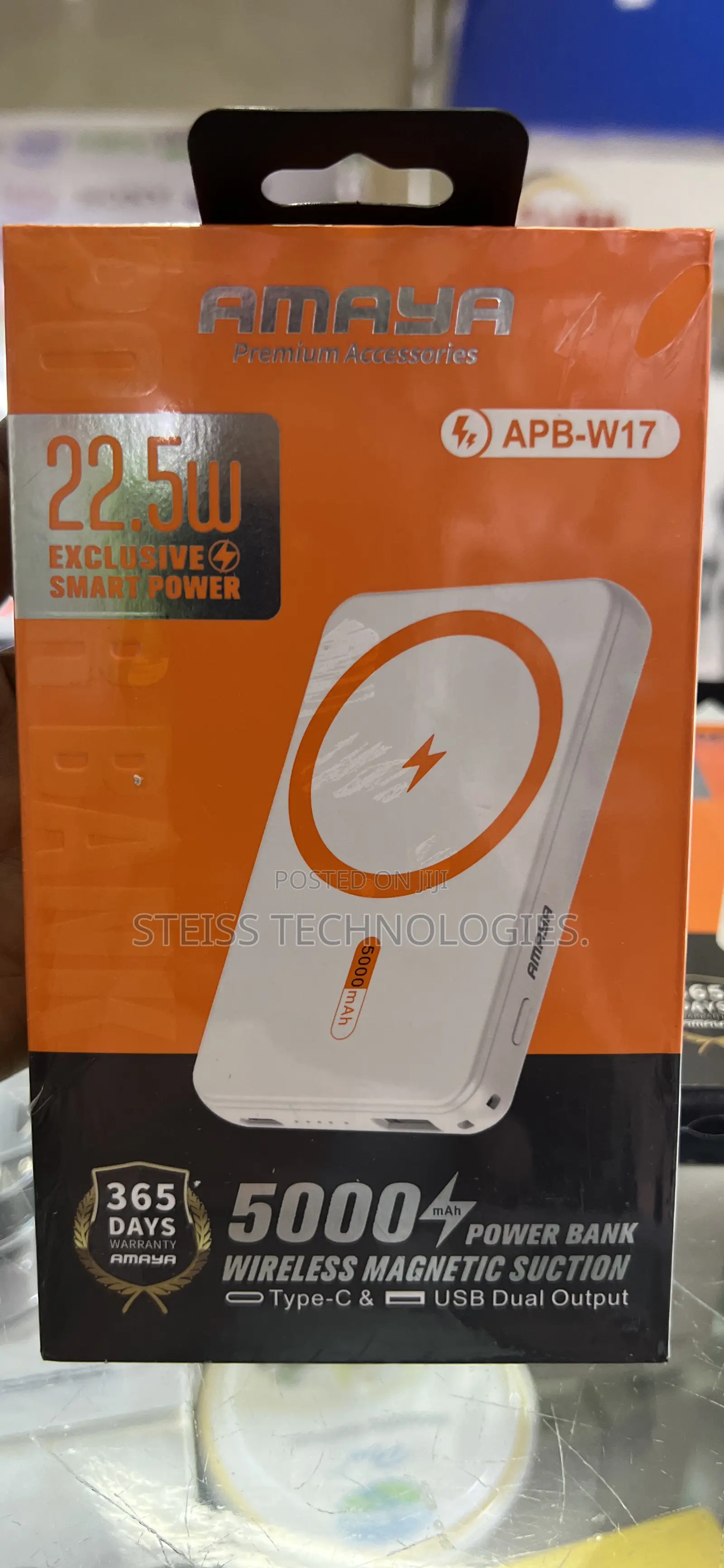 Amaya Wireless Magnetic Powerbank