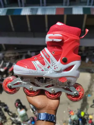 Unisex Red *Skates Brand:* Power Superb