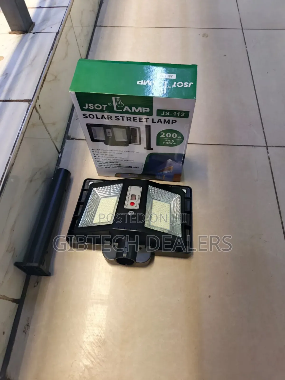 Jsot 112 Solar Street Lamp 200w