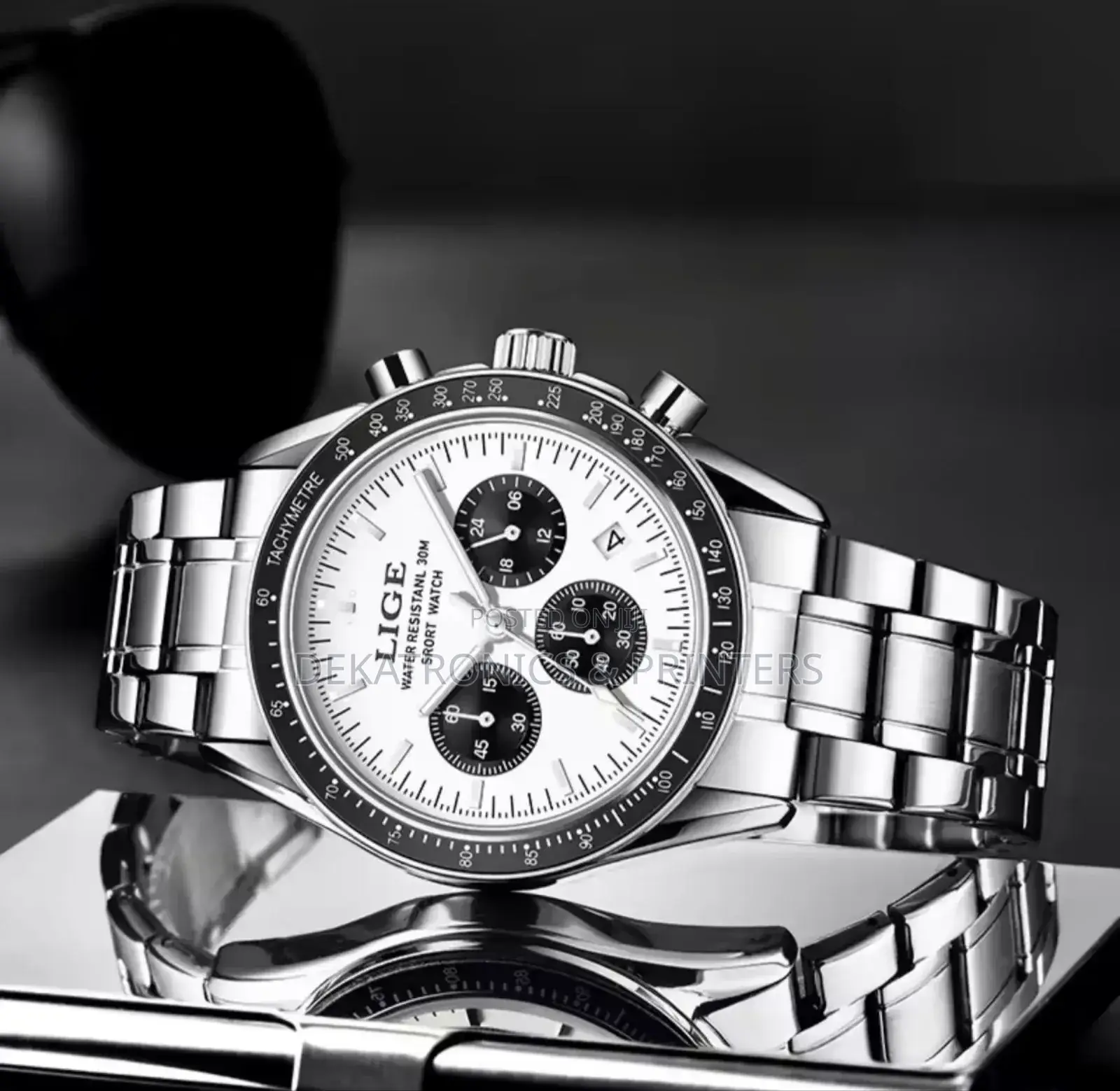 Lige Chronograph Watch