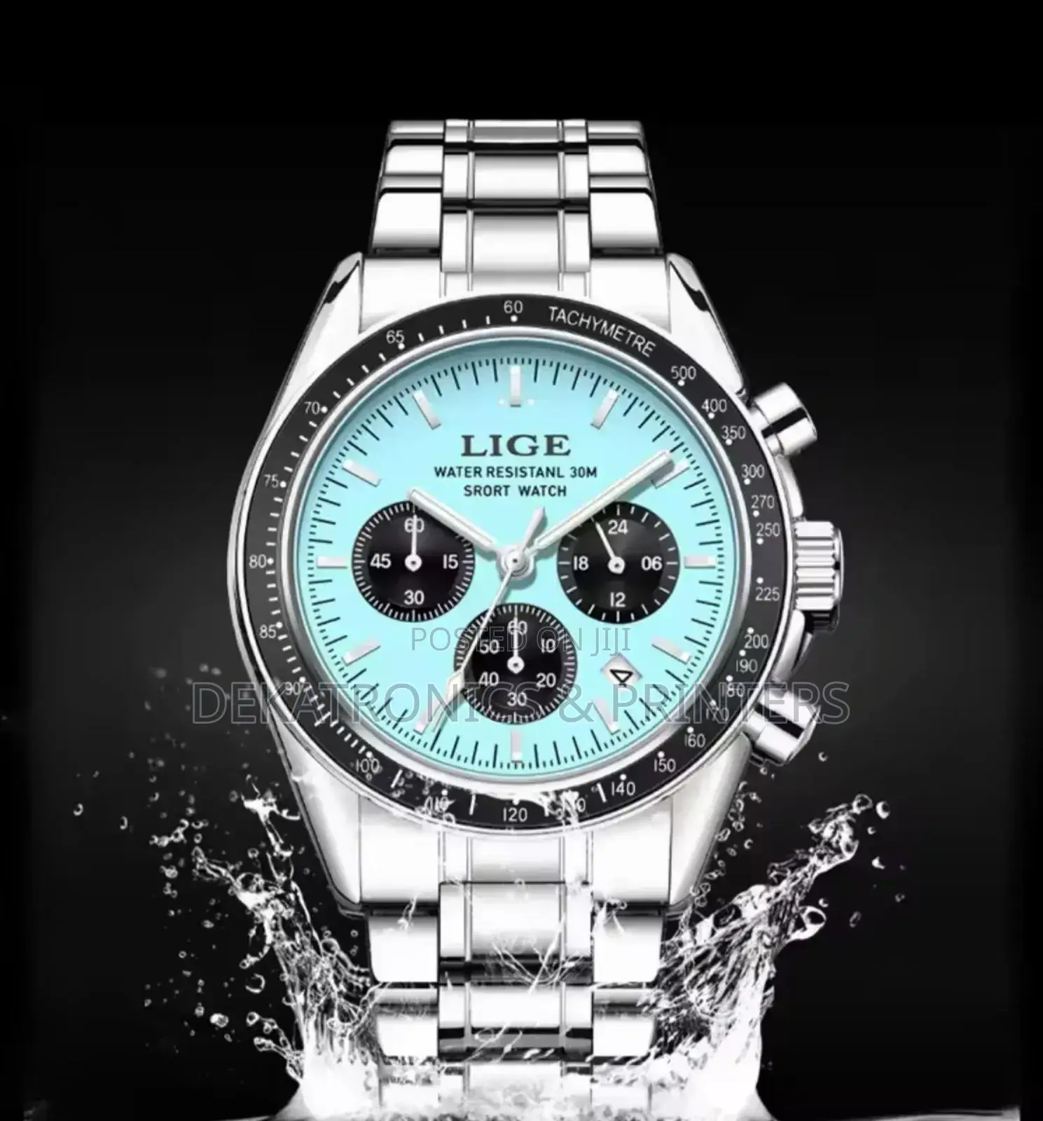 Lige Chronograph Watch