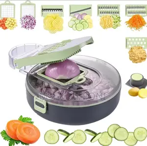 Multi-Functional 9pcs Vegetable Chopper/Cutter