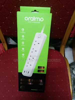 Oraimo 4way Extension With USB Port and Type C Port