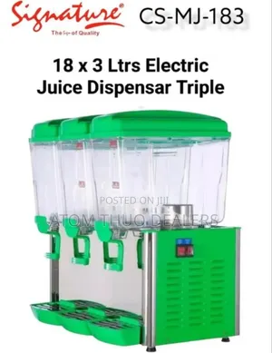 18x3 LTR Electric Triple Juice Dispenser
