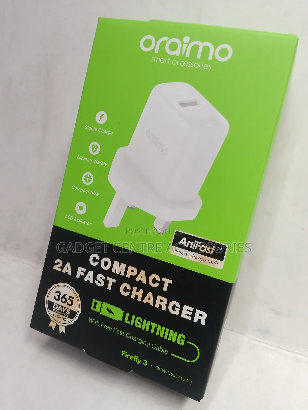 Oraimo Fast Lightning Charger