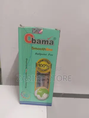 Biro Pens Obama Type for a Smoothline Drawing