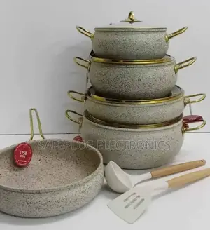 Granite 9pcs Sufuria Set Cookware