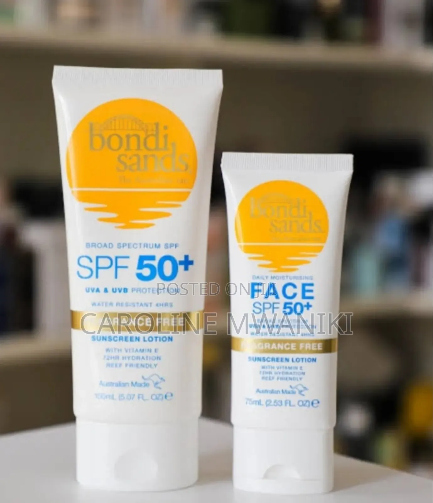 Bondi Sands Sunscreen