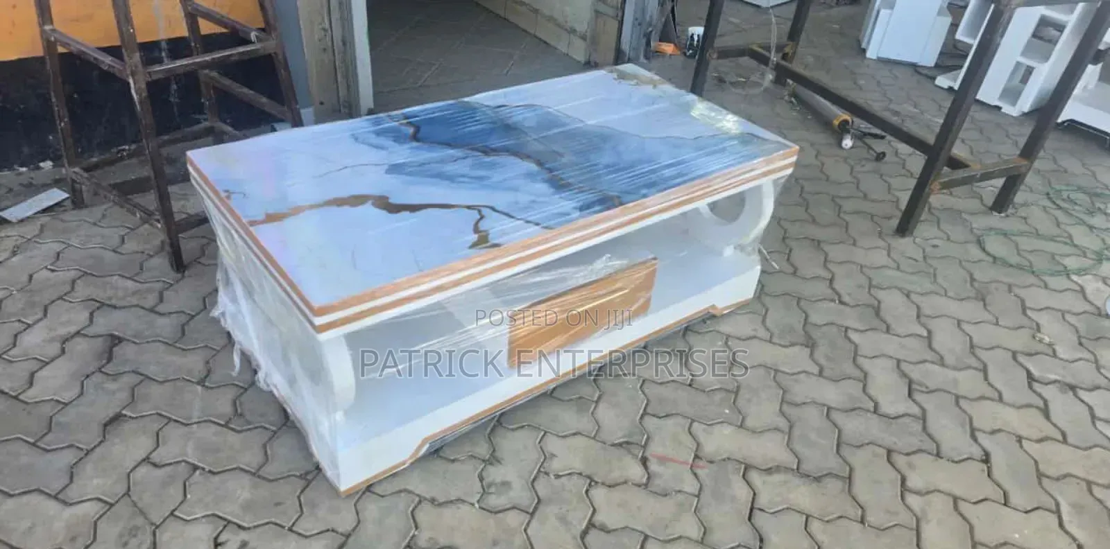 Modern Marble Top Coffee Table