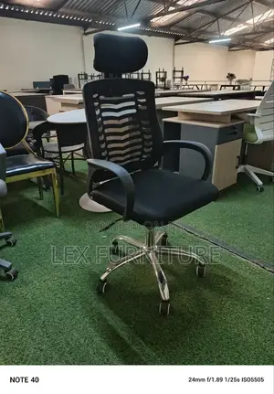 Adjustable Headrest Office Chair