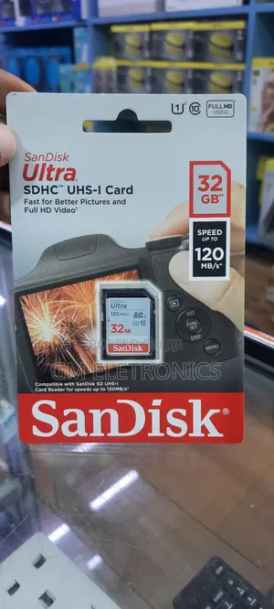 32gb Sandisk Ultra SDHC Card
