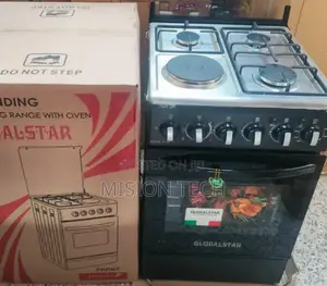  Globalstar 3 Gas + 1 Electric Cooker With Electric Oven