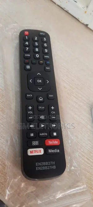 Hisense 55B7100UW Smart TV Replacement Remote Control.