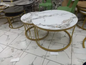 Marble Top Nesting Coffee Table