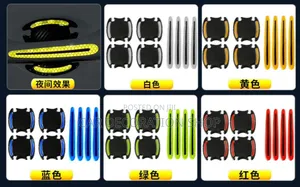 Carbon Finish Reflective Door Handles Stickers