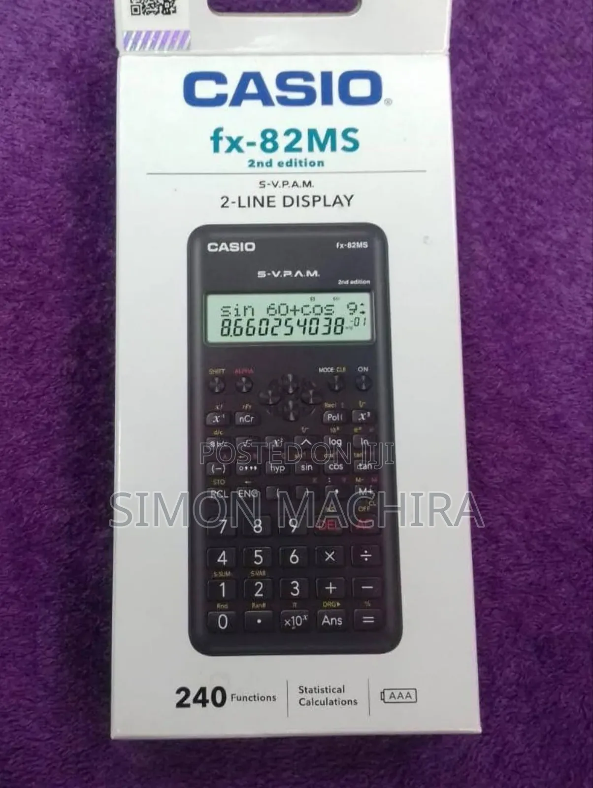 Casio Calculator Fx82ms No.2
