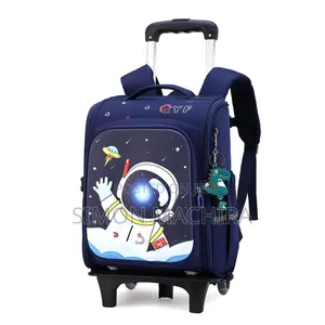 Rolling Trolley School Bag