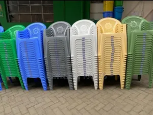 10pcs Adix Plastic B Arm Chairs.