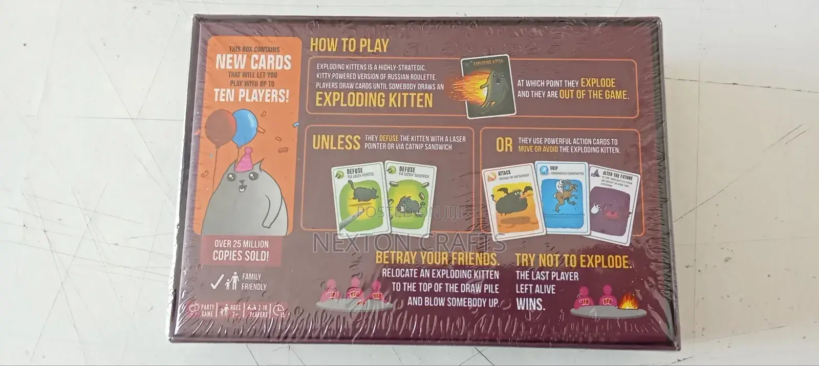Exploding Kittens Card Game