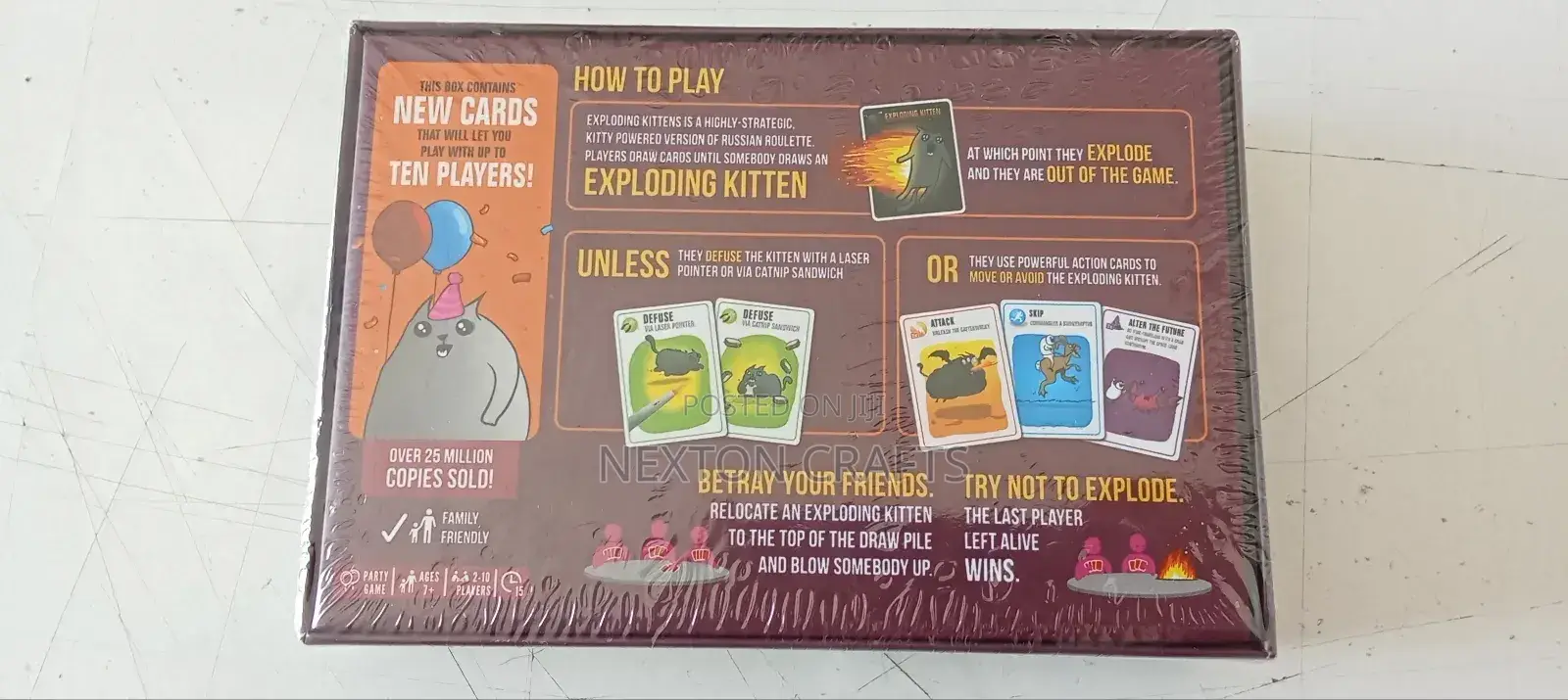 Exploding Kittens Card Game