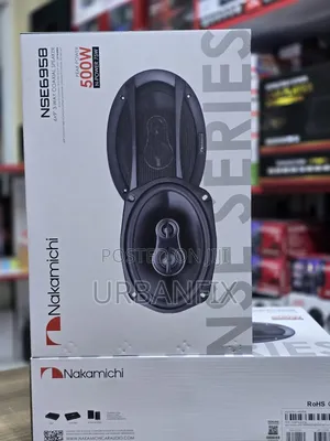 500watts Nakamichi 6 by 9 Oval Midrange Speakers - A Pair