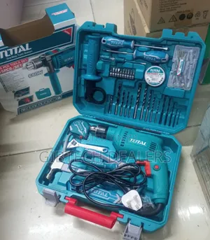 Total Corded Drill Set