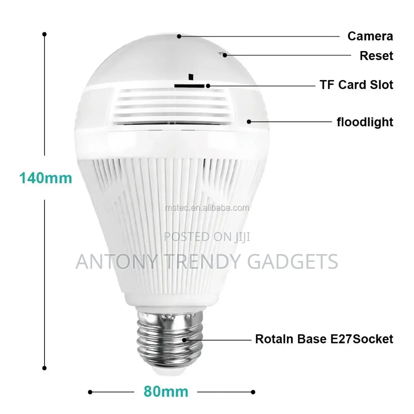 Wifi Bulb Camera For Real Time