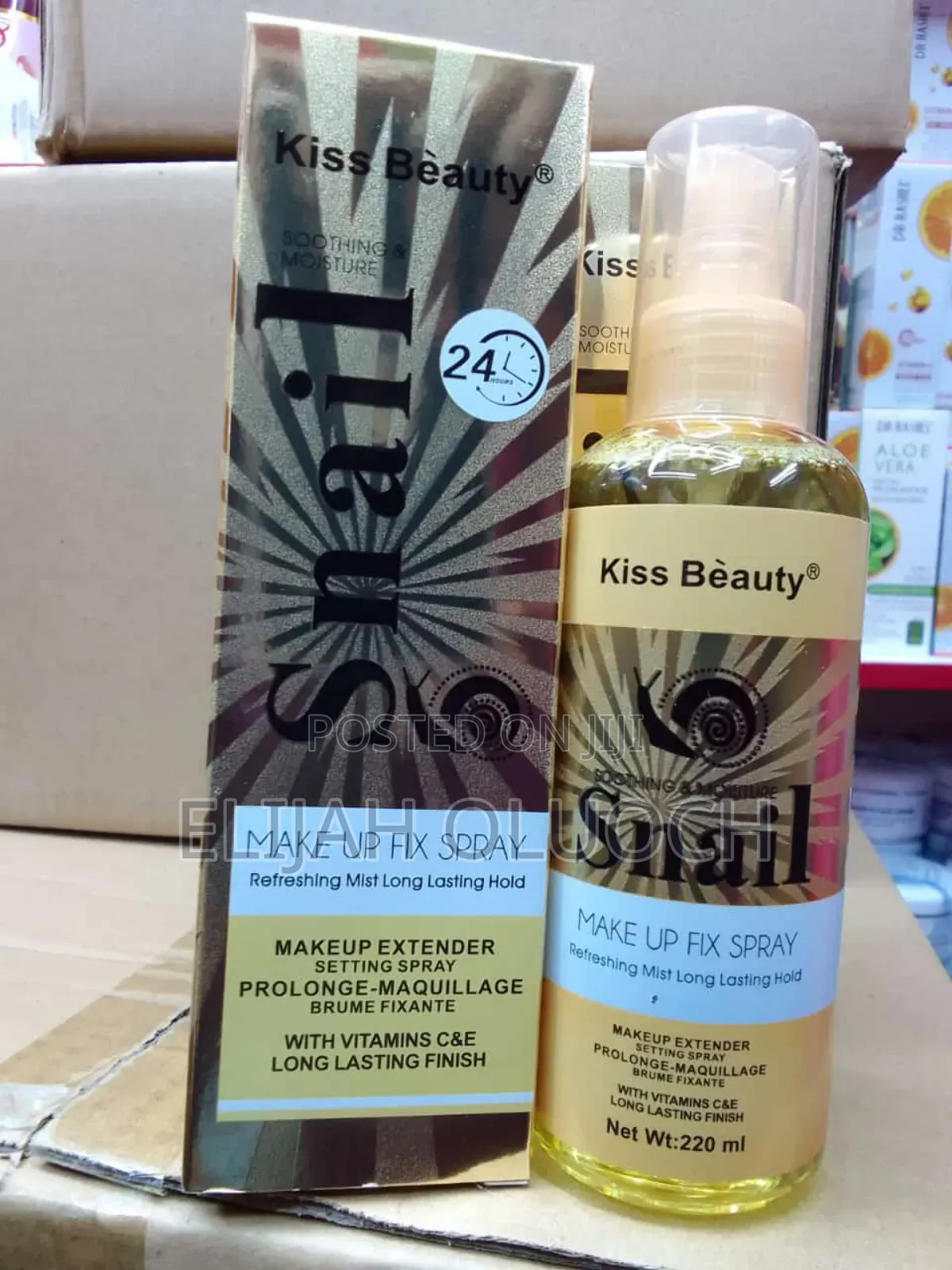 Snail Make Up Fix Spray