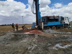 Borehole Drilling Pump Installation